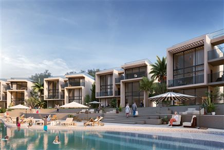 Satılık 1+1 Loft Havuz Manzaralı Daire Kaçırılmayacak Fırsat ! Girne Esentepe Bölgesinde