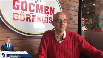 KKTC Girne Göçmen Börekçisi İşletmecisi Gökhan Erbil